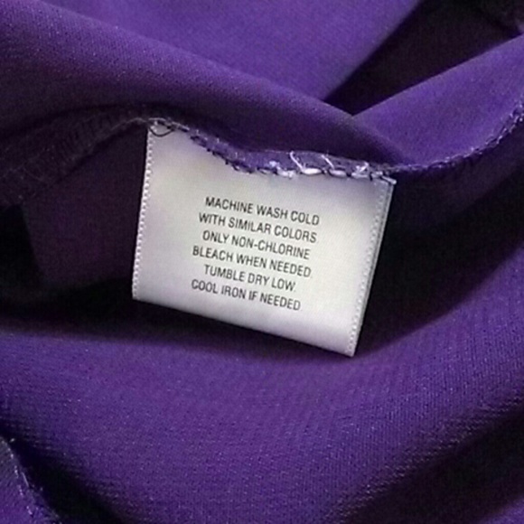 Apostrophe Stretch Plum Top - Picture 6 of 6